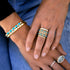 blue diamond, yellow gold sis, and friends<br>shop the look > de la sol <span class='visuallyhidden'>Call or text 323-404-2959 if you need shopping assistance.</span>